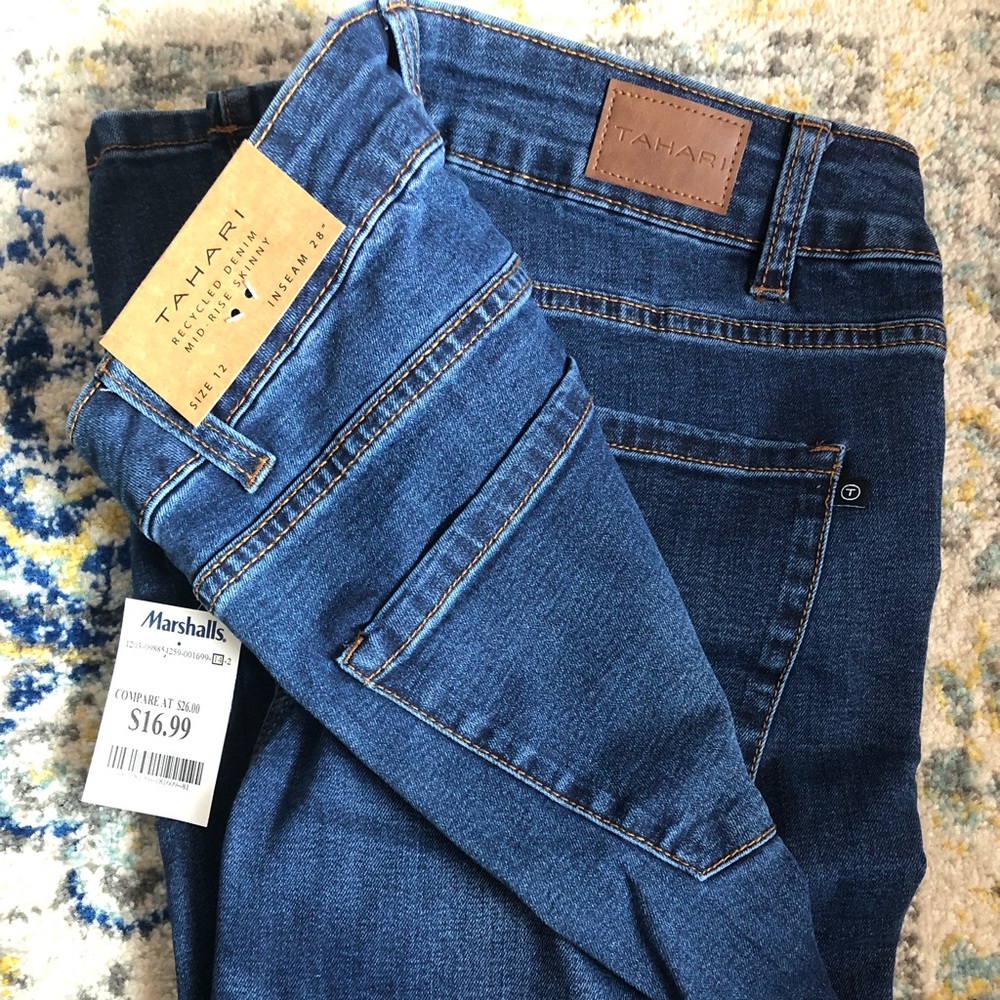 Tahari Skinny Jeans - Size 12 - 28” Inseam